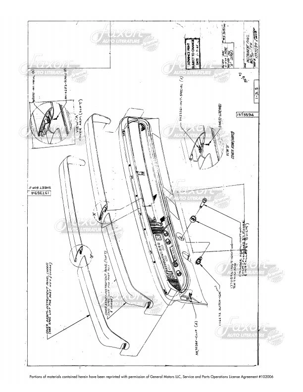 Buick 1966 montaje de fábrica manual especial Skylark Sportwagon Gran Sport GS 400 Foto 4 de 4