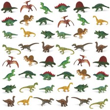 Safari Ltd. Dinosaurs Bulk Bag - Set of Miniature Toy Dinosaur Set - 48 Piece...