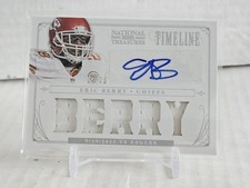Eric Berry NT Auto /25 GAME-WORN Patch 🔥 Pick-6 Game • Jersey # Match • Chiefs