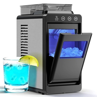 Countertop Ice Maker, 26lbs/24H Ice Machine, Self-Cleaning Portable Ice Maker...