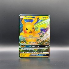 Pikachu GX - SM232 Holo Promo Sun & Moon Promo Pokemon Heavily Played on eBay