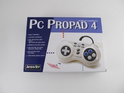 Vintage InterAct PC ProPad 4 Game Controller Gamepad Computer Controller SV-231