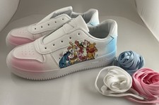 Winnie The Pooh Womens Warrior Sneakers New! Low-Top Shoes US 9