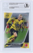 2021-22 Topps Chrome Borussia Dortmund Team Set Soccer Cards - Checklist Added 21
