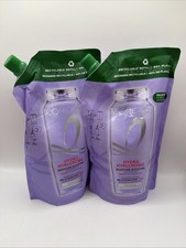 L'Oreal Paris Elvive Hydra Hyaluronic Shampoo Refill Pouch 2x500ml - New Sealed