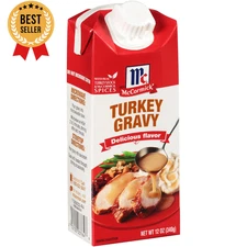 Turkey Gravy – Gluten-Free, Ready-to-Serve, 12 oz Bottle