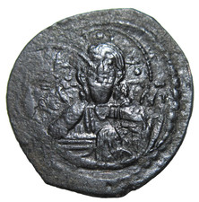 BYZANTINE. CLASS I. AE FOLLIS. ATTRIBUTED TO NICEPHORUS III, 1078-1081 AD CHRIST