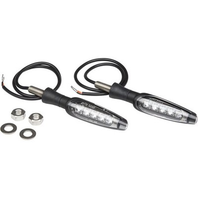 Yoshimura LED Turn Signals - Front Without LED Relay 072BGLTSFK