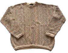 Vintage Tundra Canada 3D Knit Coogi Style Swe...