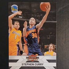 2010-11 Panini Threads Stephen Curry #117 Golden State Warriors Basketball Card