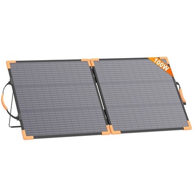 100W Solarpanel Bifazial für ECOFLOW DELTA 2 Tragbare Powerstation 1024Wh 1800W