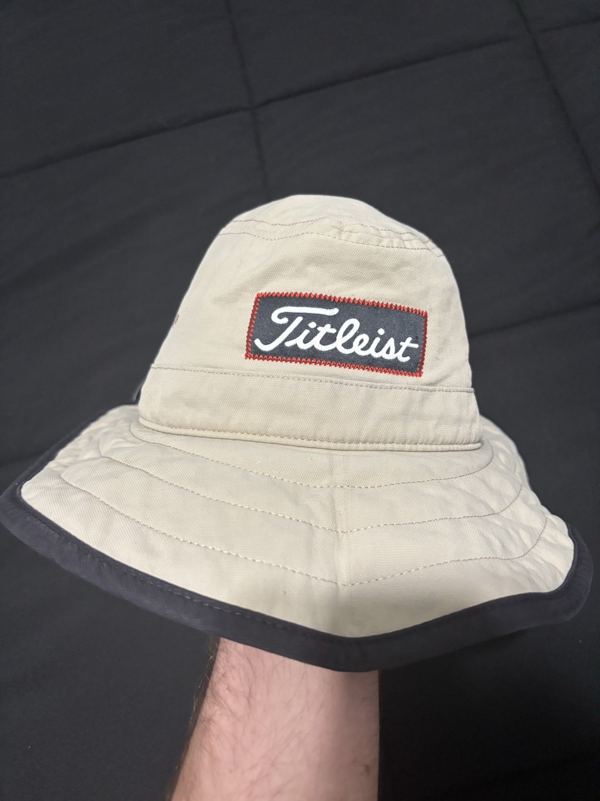 Titleist Hat Men Medium Fitted Golf Patch Spell O… - image 2