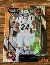 2024 Select Football - Vonn Bell - Black & Orange Shock - Club  - Color Match 