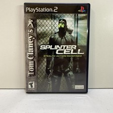 Tom Clancys Splinter Cell (PlayStation 2 PS2) CIB Tested 
