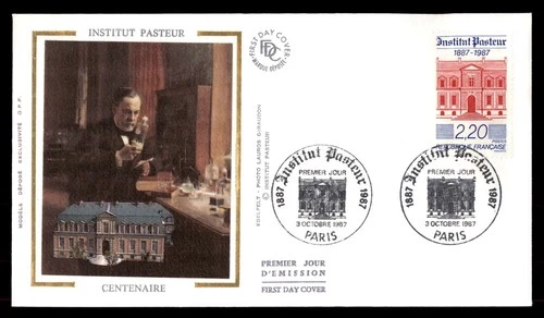 Mayfairstamps France FDC 1987 Inst Pasteur Centenary First Day Cover aax_67303
