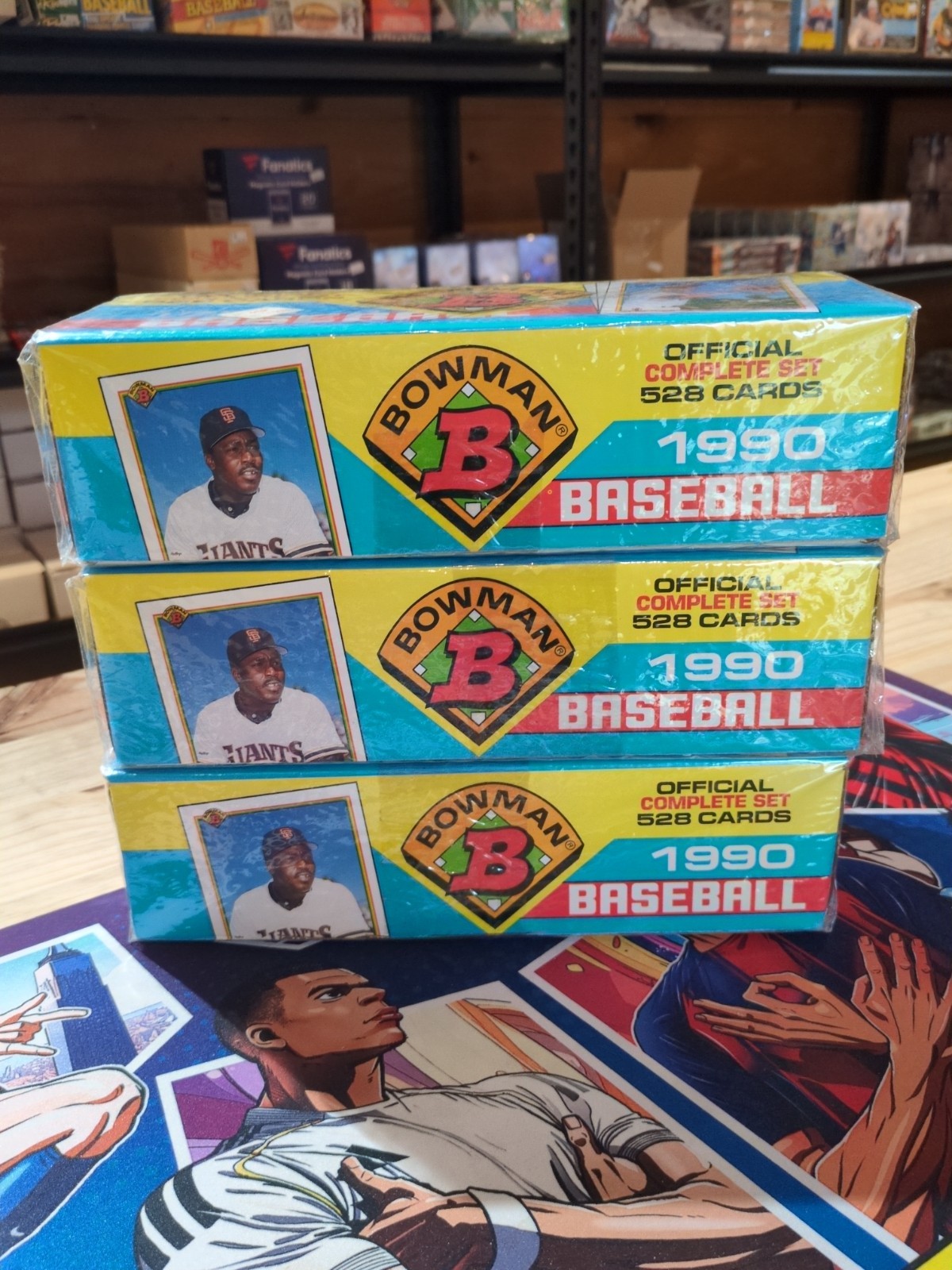Factory Sealed 1990 Bowman Baseball Set 1-528 Frank Thomas RC BGR