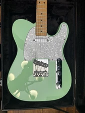 Custom Telecaster Style Custom USA Build - "Kermit" w/Case