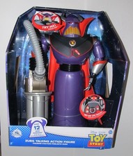 Hard to find Toy Story ZURG Star Command DISNEY STORE 14" Talking figure - NEW