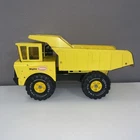 Vintage 70s Tonka Yellow Mighty Dump Truck XMB-975 Steel Read