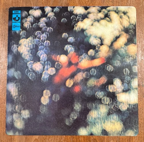 RARE ROUND CORNERS 1972 ORIG. PINK FLOYD OBSCURED BY CLOUDS VINYL LP BOOK ART EX