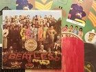 THE BEATLES Sgt Pepper's Lonely Hearts Club Band LP 1967 UK PRESS VG w/ INSERTS
