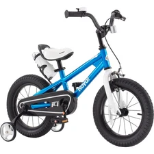 Kids Bike Boys Girls Freestyle BMX Bicycle with Training Wheels Kickstand Gif...