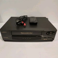 BrokSonic VCR Model VHSA-6741CTTC VHS Video Cassette Recorder!