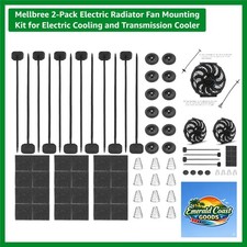 2-pack Electric Radiator Fan Mounting Kit For Electric Cooling And Transmissi...