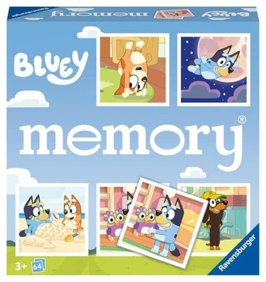 memory  Bluey - Gesellschaftsspiel & Brettspiel ab 3 Jahre