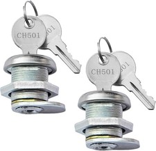Truck Tool Box Lock Replacement with Keys Pickup 2pc, 2 Pack keyed alike
