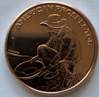 1oz Copper American Prospector