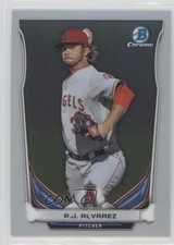 2014 Bowman Chrome Prospect Error Variation RJ Alvarez PJ Alvarez #PEC-RA 0b3