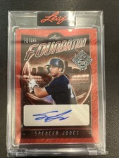1 of 1 2025 Seasons In The Sun Spencer Jones Encased Auto Leaf