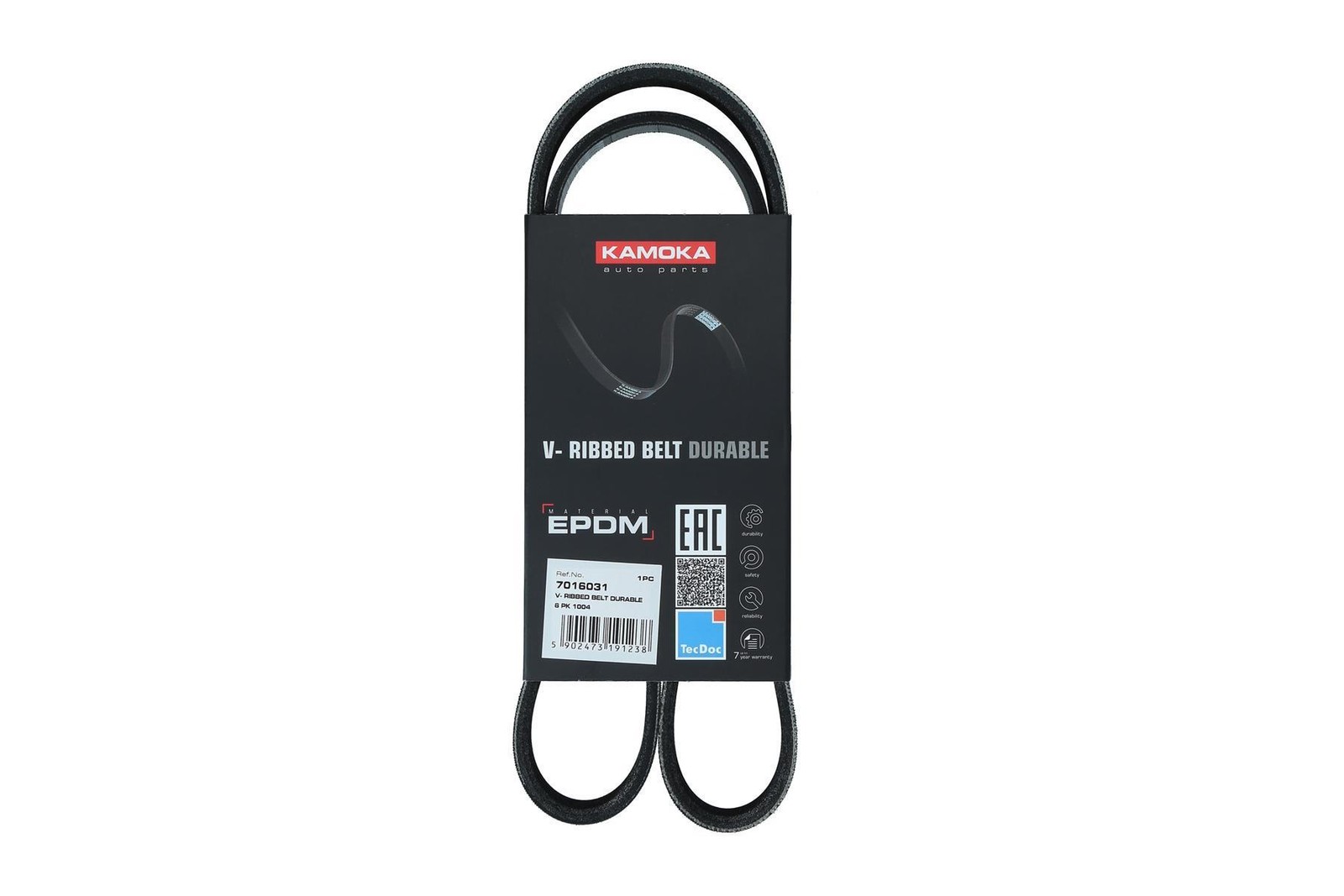 Für KAMOKA 7016031 REINFORCED MULTI-GROOVE BELT 6 PK 1004