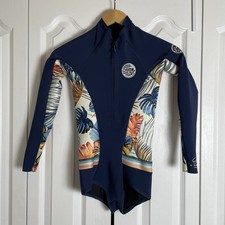 Rip Curl G-Bomb 1mm Long Sleeve Spring Suit Women’s 6 Wetsuit Front Zip WSP4UW