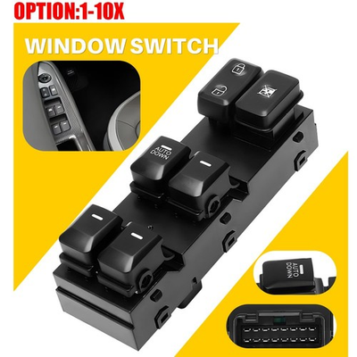 #ad Door Window Power Switch Master Driver Side Electric For 2011 2016 Kia Sportage $19.94