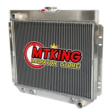 All Aluminum Radiator For 1974-1978 1977 1976 1975 Ford Mustang Ii Cu418 Cu416