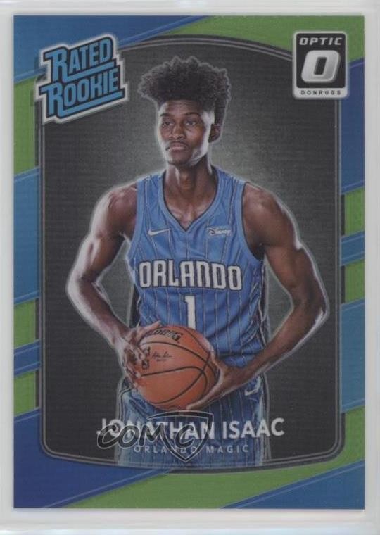 2017 Panini Donruss Optic Rated Rookie Lime Green Prizm /175 Jonathan Isaac 1yj