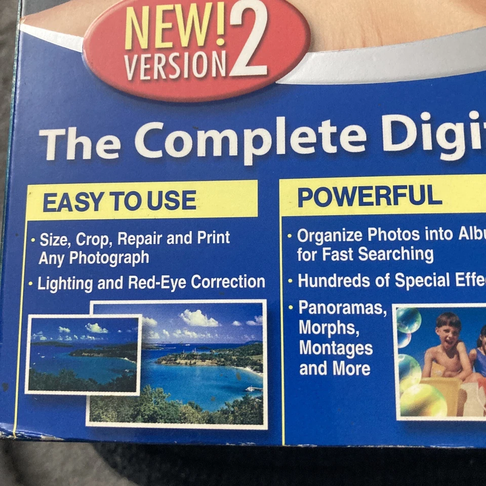 Photo Explosion Deluxe Version 2 Complete Digital Photo Studio 4 Disc & Manual - Image 2 of 4