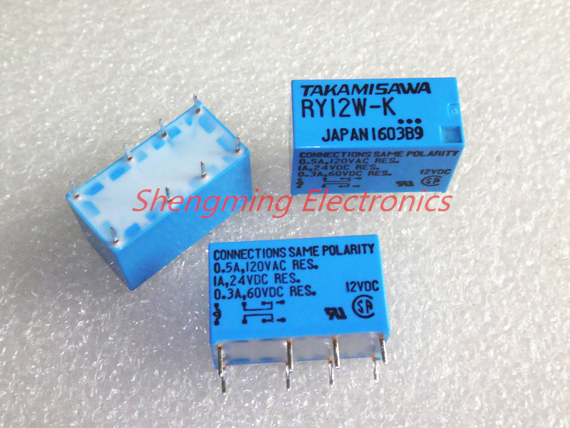 10 Pz TAKAMISAWA RY12W-K 12V DPDT Relè Di Segnale 8 - Foto 2