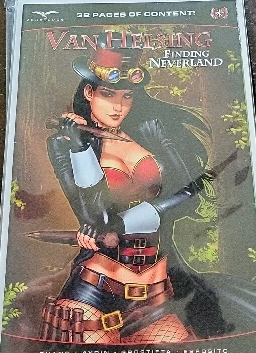 Van Helsing Finding Neverland 1C VF 2023 Stock Image Zenescope | eBay