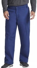 Navy Blue Dickies Scrubs EDS Mens Zip Fly Pull On Pant 81006 NVWZ 3XL