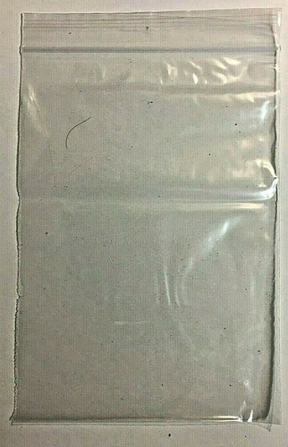 100 5"x7" 2mil Clear Recloseable Poly Zip Zipper Seal Bag Baggies - Picture 2 of 2