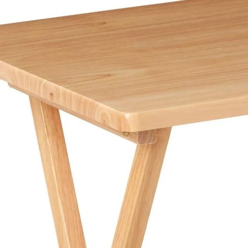 Mainstays-Folding TV Tray Table-Natural 19 x 15 x 26 Inch-Free And Fast Shipping - Picture 5 of 6