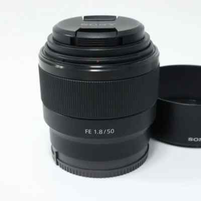 Fast Neu Sony SEL50F18F Fe 50mm F/1.8 Portrait Prime Objektiv Für E-Mount #S001