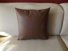  Kunstleder Kissenhülle Sofakissen Dekokissen versch.Größen/Eigene Verarbeitung