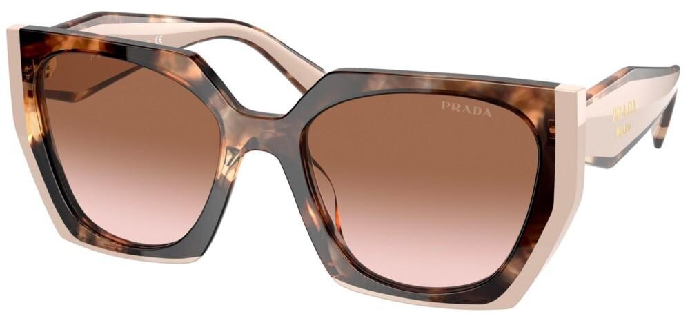Prada Sunglasses Cateye PR 15WS 01R0A6 Tortoise Caramel