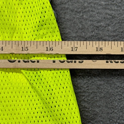Shine Bright Safety Vest Yellow Red Type R Class 2 Pockets Mens XS image 7