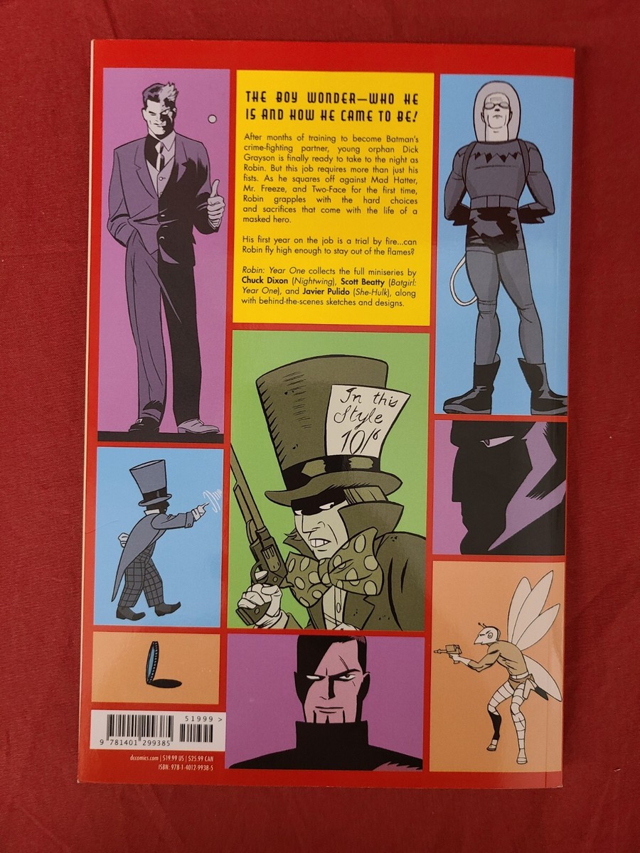 Robin: Year One DC TPB BY Chuck Dixon, Scott Beatty, Javier