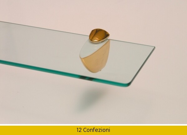 Supporto Mensole 25mm Nickel Co ø 09101 Pinco - Design e Funzione - 1